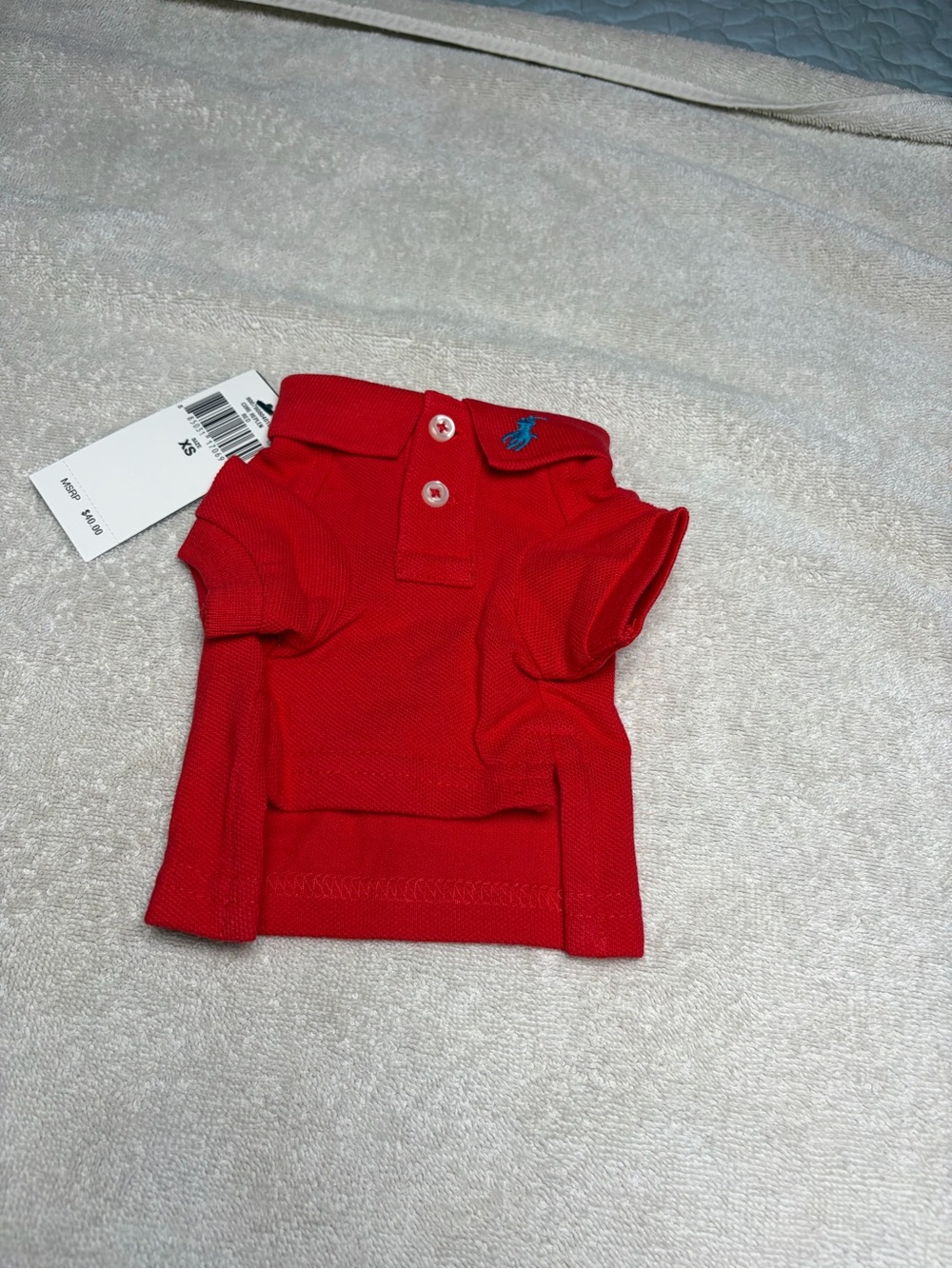 Ralph Lauren Red Baby Polo Shirt